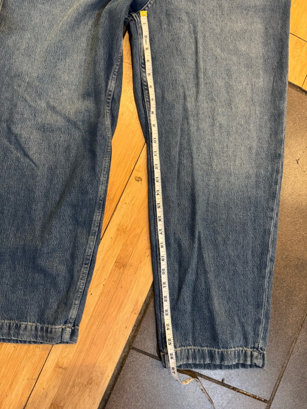 We The Free by Free People Blue Denim Jumpsuit NWT - Picture 8 of 10